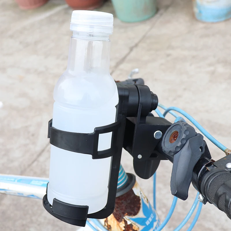 Tools Free No Need Screws Drink Holder Bike Water Cup Expanded Size Max Holding Weight Holder Stroller Bike Handlebar Cup Holder