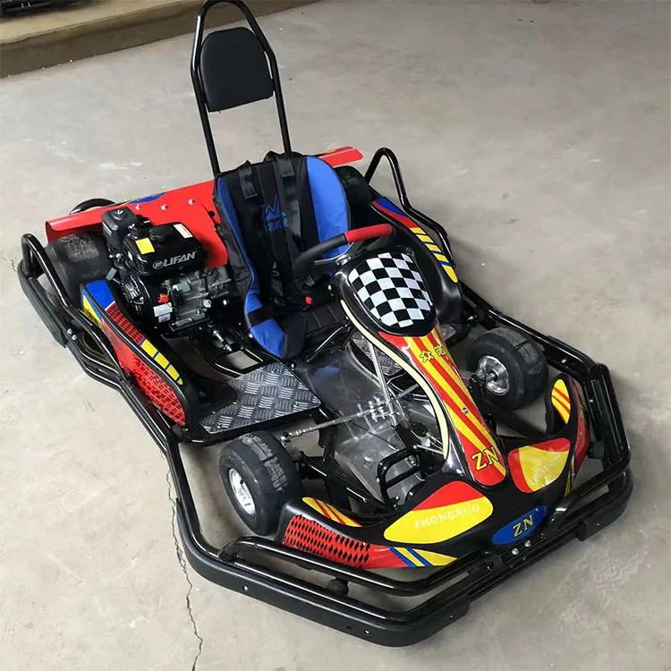 HVFOX270cc Двухместный 200CC масляный охлаждающий каркас для взрослых карт бензиновый 55 км/ч карта внедорожника