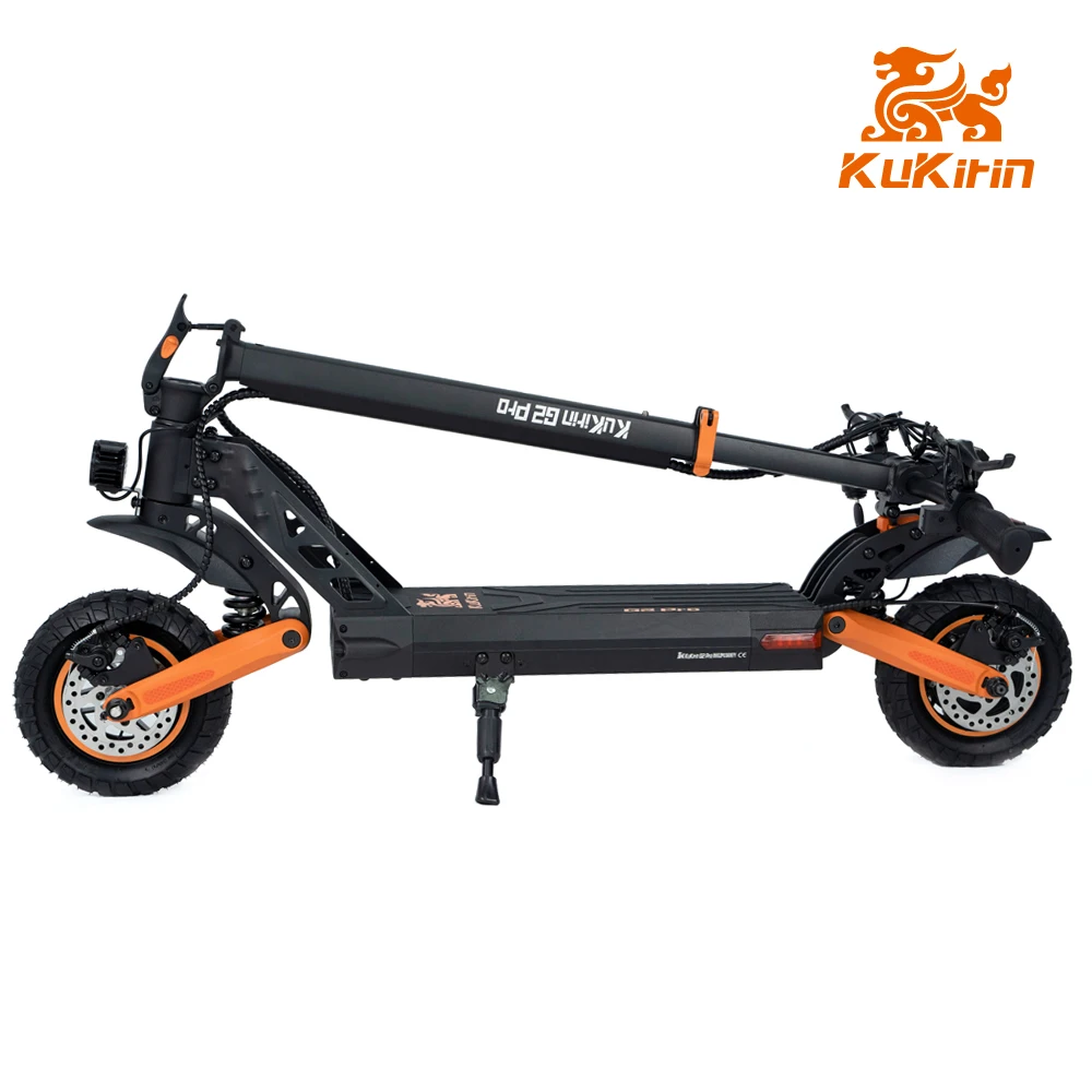 2023 New Arrival Kukirin G2 Pro Electric Scooters Fat Tire folding 600w 48v 15ah 50km Range 45km/h E-roller Eu Stock
