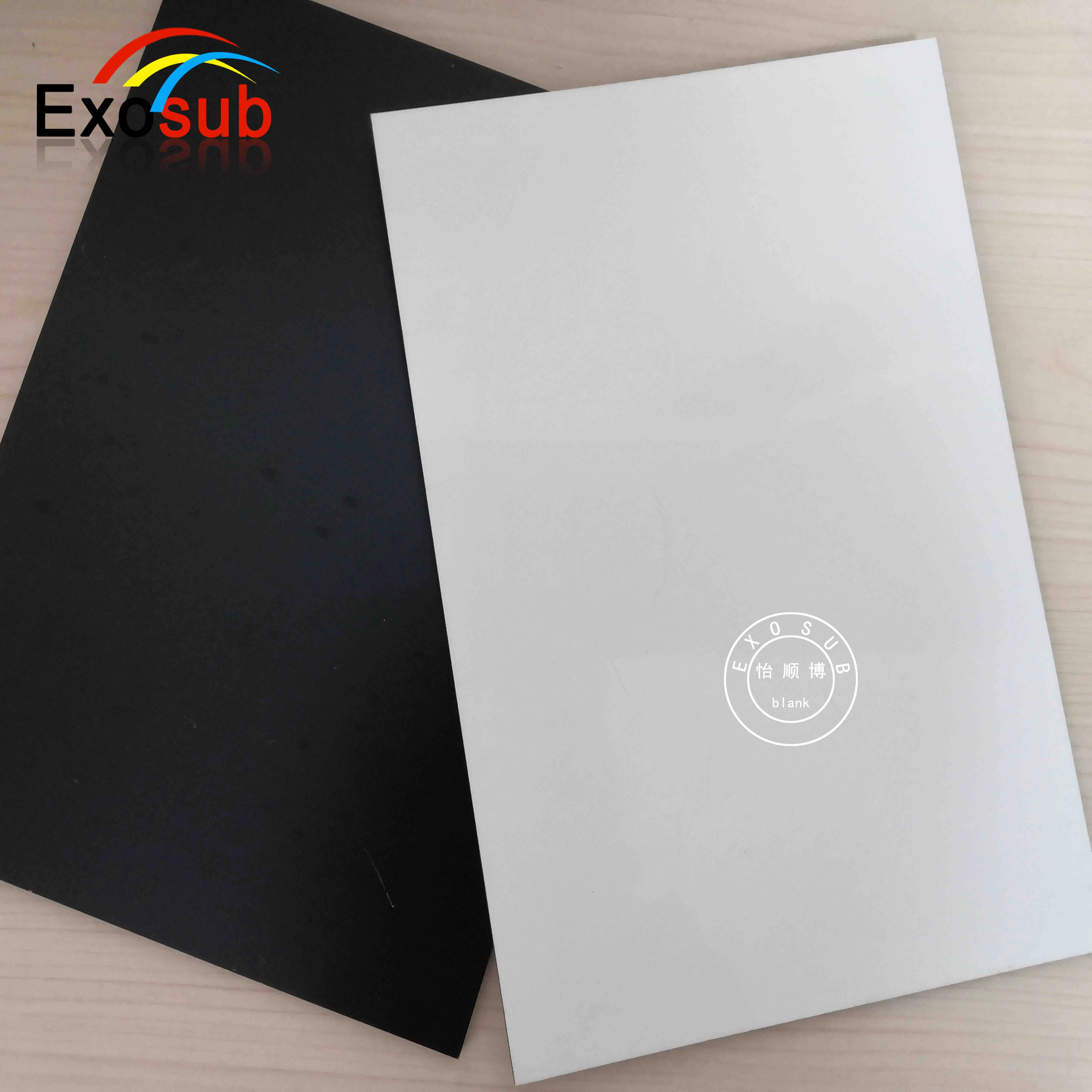 Heat transfer 5mm sublimation blank cutting melamine MDF board