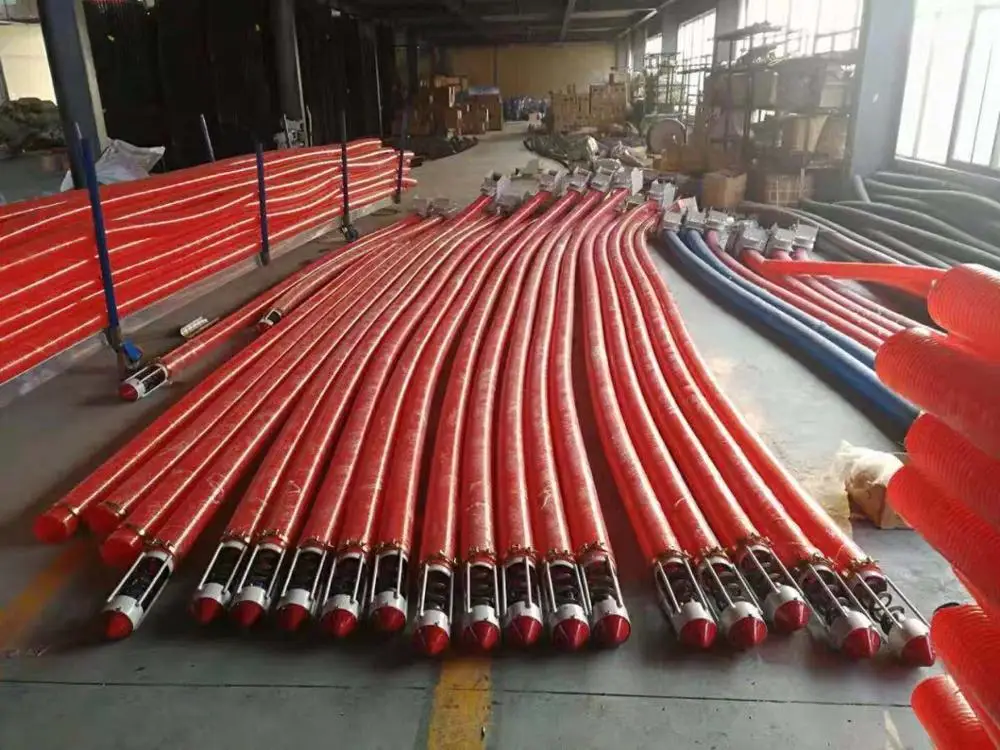 China Grain Auger Plastic Flexible Screw Conveyor