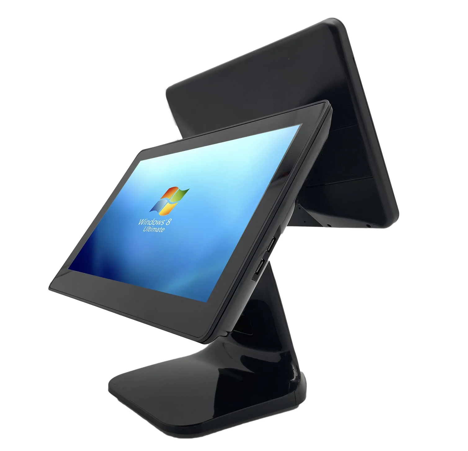 Двойной сенсорный экран POS кассовый аппарат терминал машина Android Pos