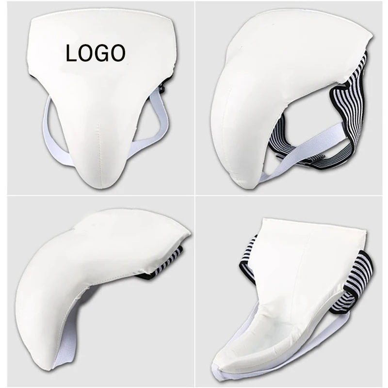 High quality wtf male martial arts groin protector training taekwondo groin guard