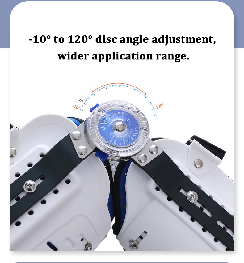 Knee Immobilizer Hinged Knee Ankle Foot Orthosis Support Lower Limbs Brace Knee Joint Fracture Leg Bracket