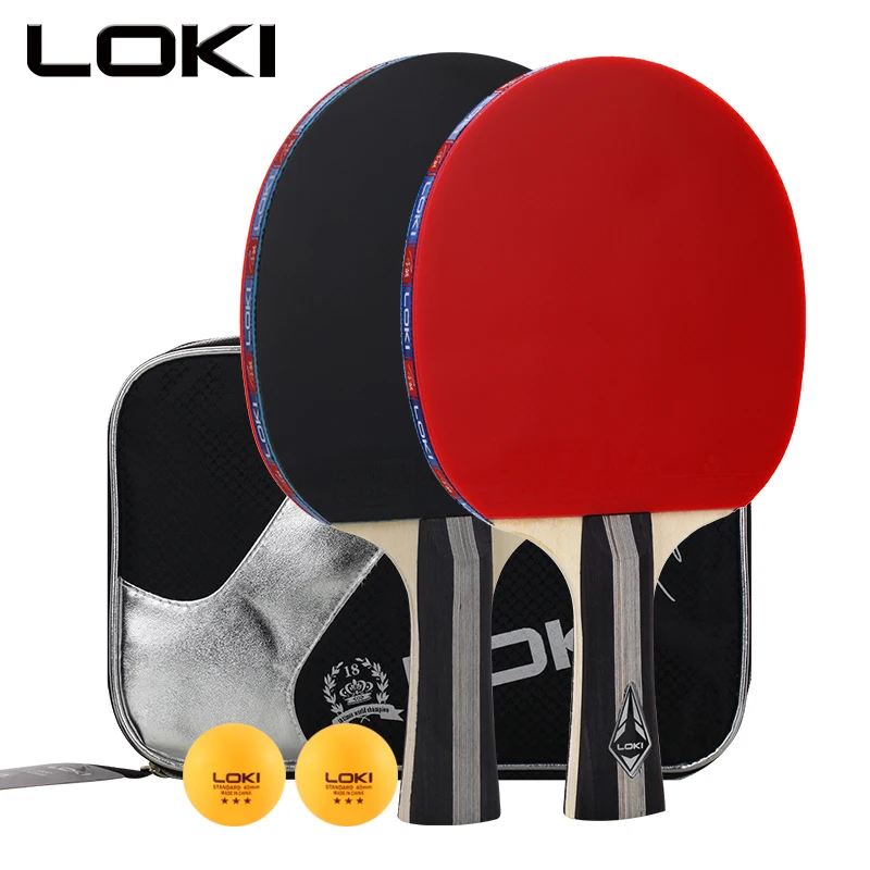 High Quality Pingpong Bat Professional Factory Price Custom Four Star Table Tennis Racket