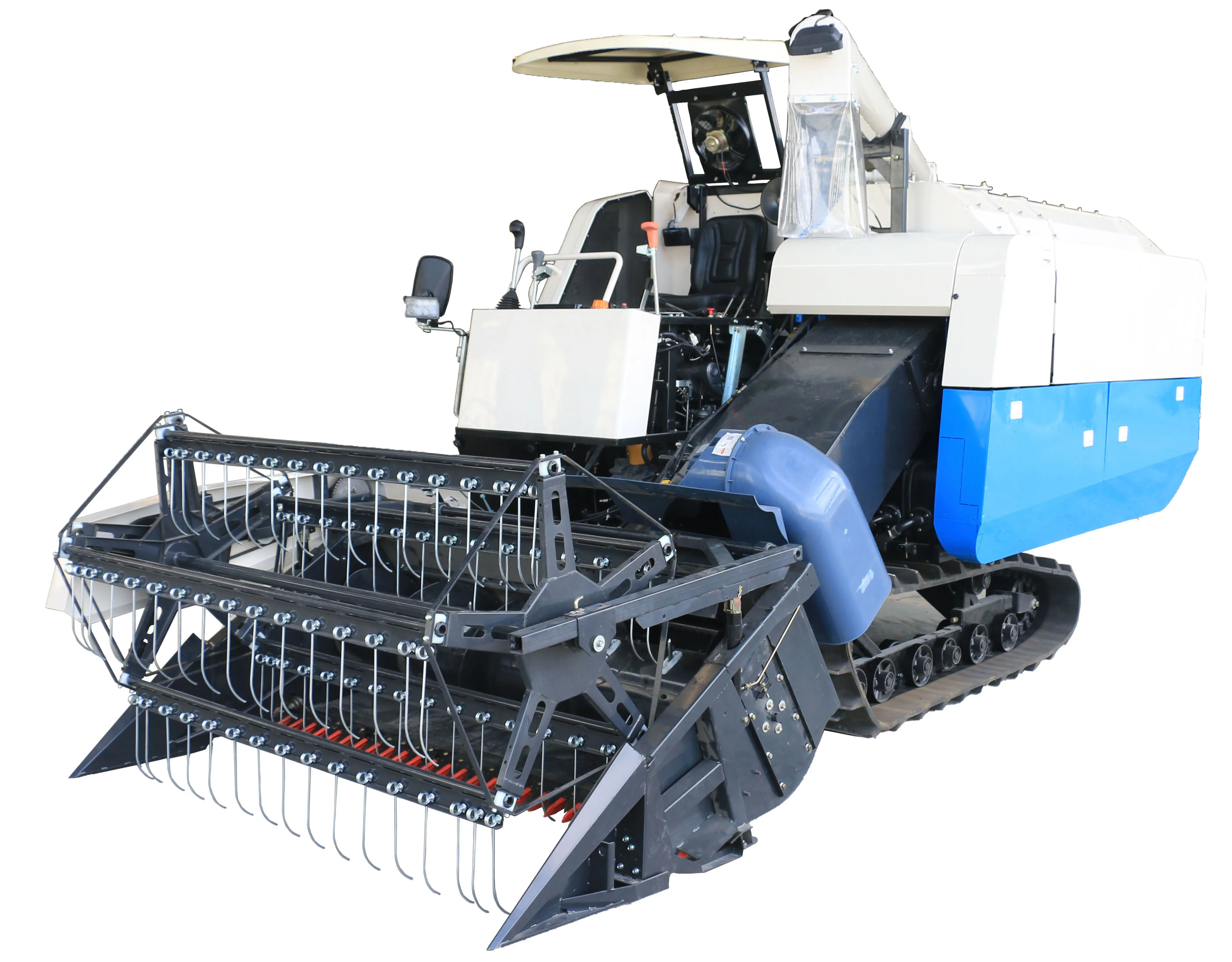 Best Selling Rice Harvester Machine Hydraulic Type Grain Unloading Paddy Harvesting Machine Applied To Rice, Wheat, Rapeseed