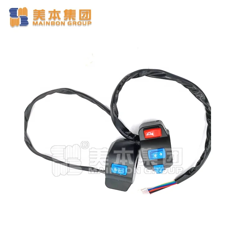 Handle Switch Right And Left Push Button Switch Assy for electric rickshaw tricycle