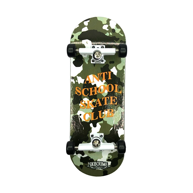 Оптовая продажа на заказ Tech Deck кленовый деревянный скейтборд мини-деревянный гриф