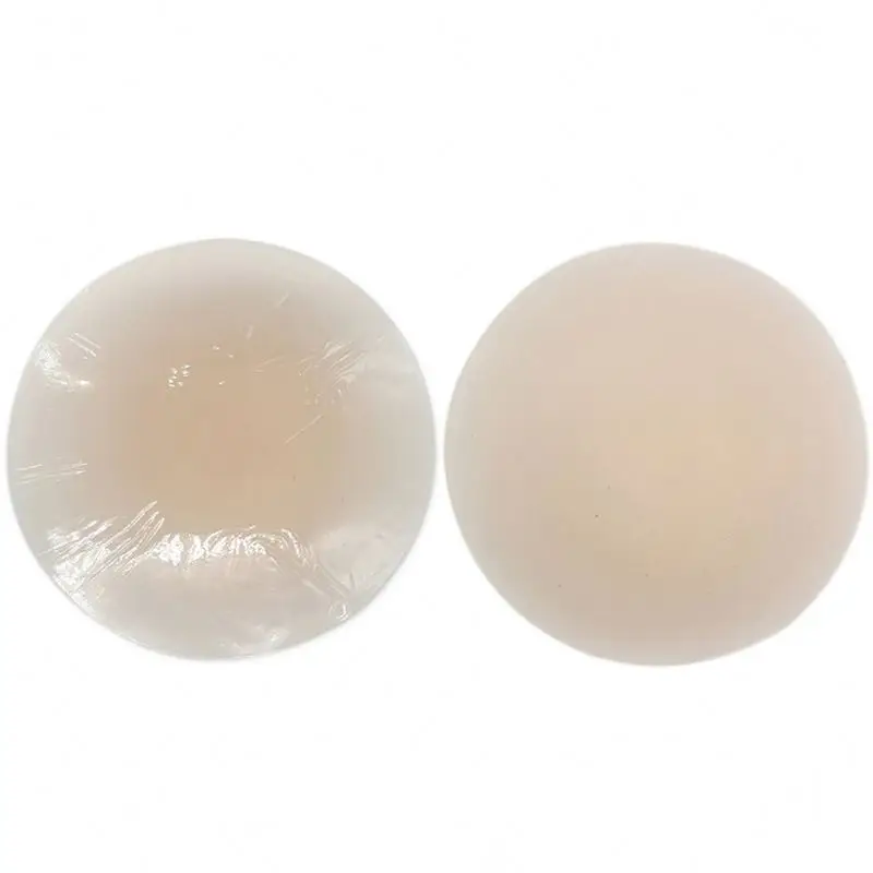 DoubleDuDu Silicone Nipple Pasties Sexy Women Nude Solid Silicone Color Design Invisible Covers