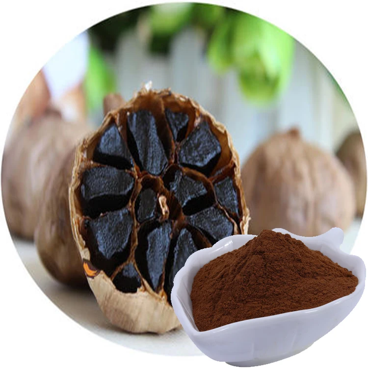 chinese First Grade black garlic organic natural black garlic extract allicin powder