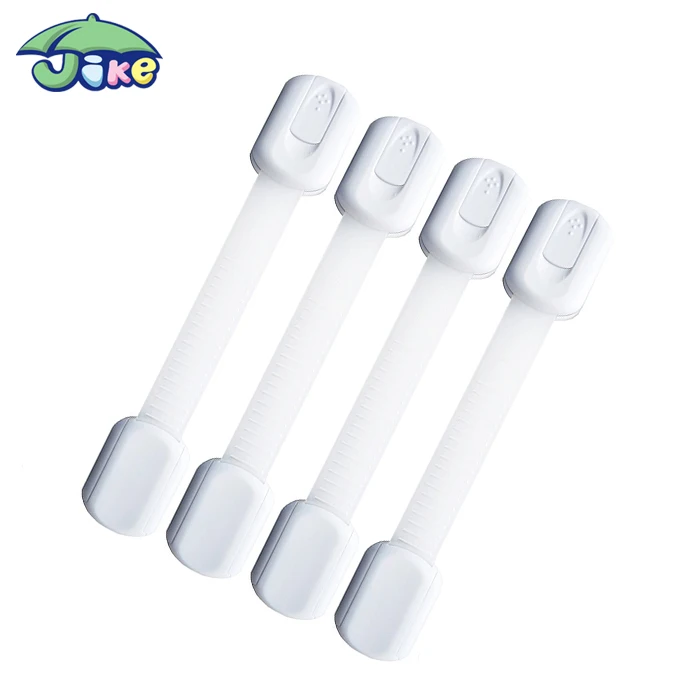 Child Safety Strap Locks for Fridge, Cabinets, Drawers, Dishwasher, Toilet, 3M Adhesive No Drilling