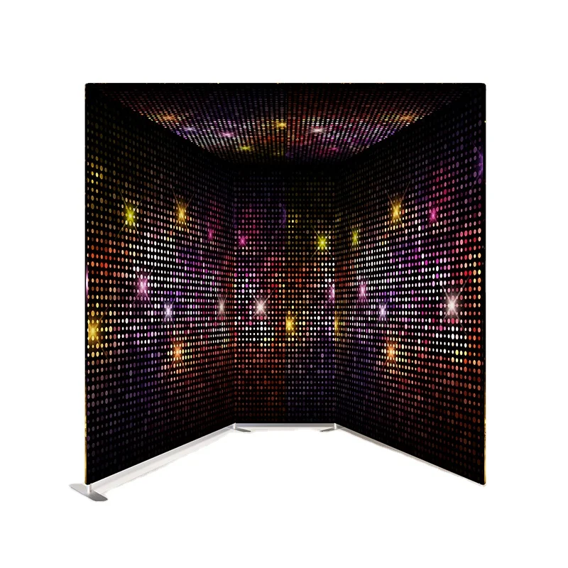 Aluminum vogue photo booth  easy setup vogue booth for mirror booth Trade Show