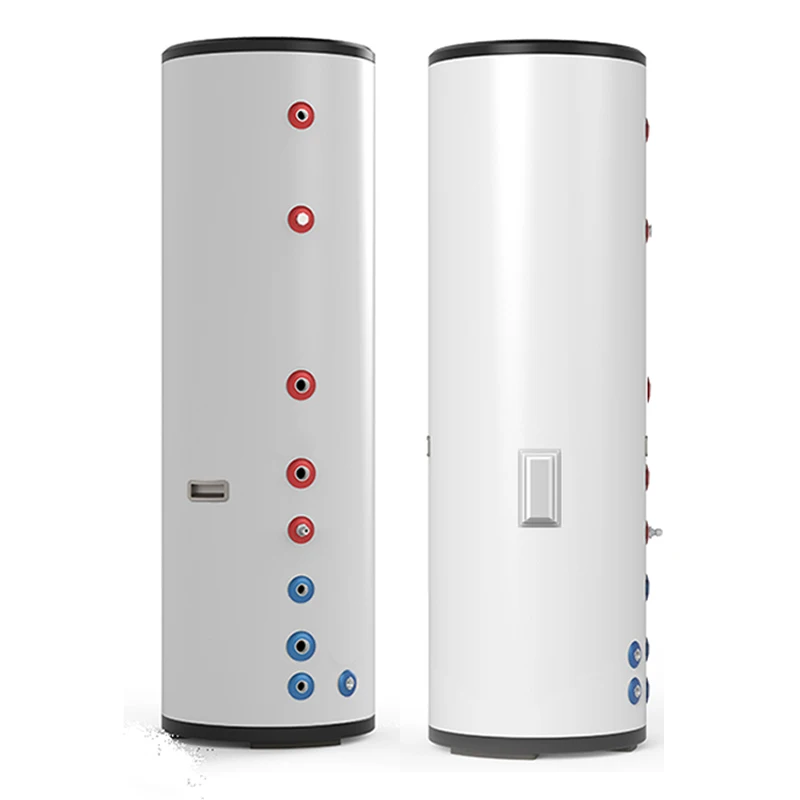 Heat pump stainless steel storage hot water tank 250 liter 300l 2000l with coil