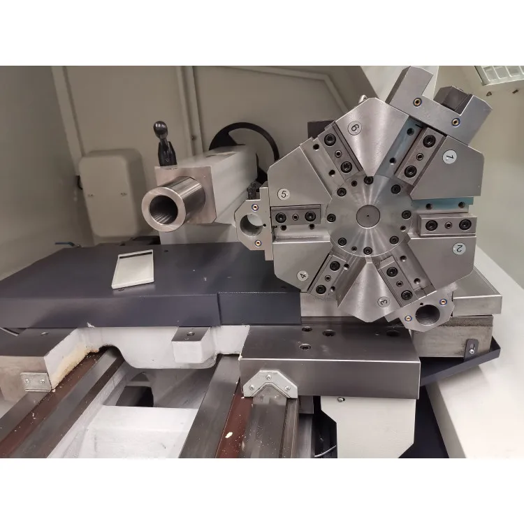 
High precision gang type tool slant bed small cnc lathe machine turning center 