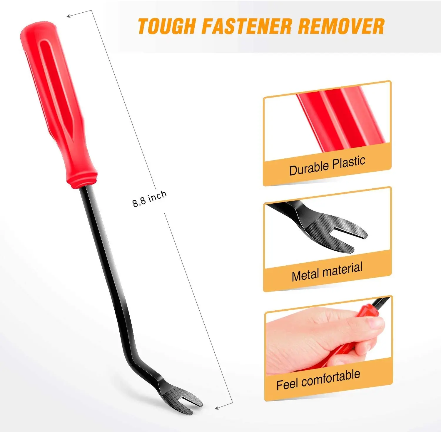 120PCS  Automotive Bumper Push Rivet Plastic Auto Fastener and Clips Kit for Car