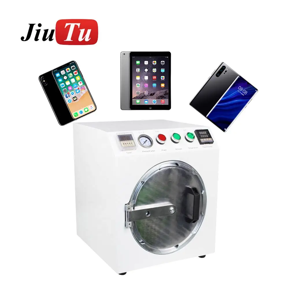 10inch JiuTu Vacuum Air Bubble Remover Machine For LCD Screen Air Bubble Removing