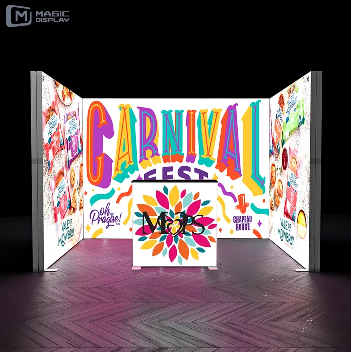 Booth Display Advertising Light Boxes Led Lighting Boxes Advertising Led Light Boxes Trade Show