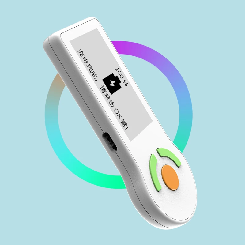 2,13 дюймовый портативный словарь для изучения слов, карточка для изучения английского языка, устройство для изучения китайского языка для студентов, осмотр со звуком