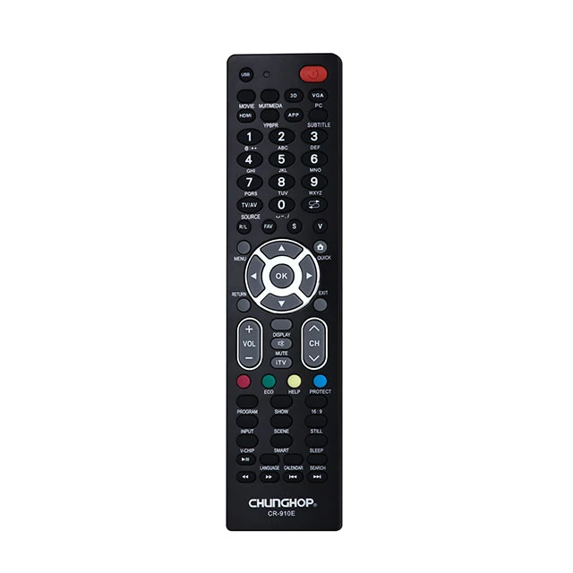 Chunghop CR-910E single brand TV remote control replacement for CHANGHONG