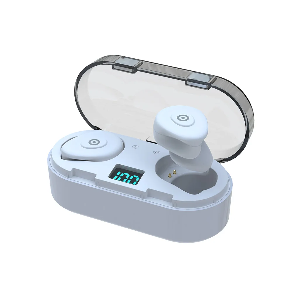 
New Type Bluetooth Earphone Stereo Micro Wireless In ear Earbuds With Digital Display 