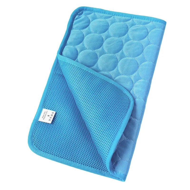 Summer Pet Cooling Pad Soft Ice Silk Cold Nest Breathable and Comfortable Mat Cat Mat Simons Cat Cushion