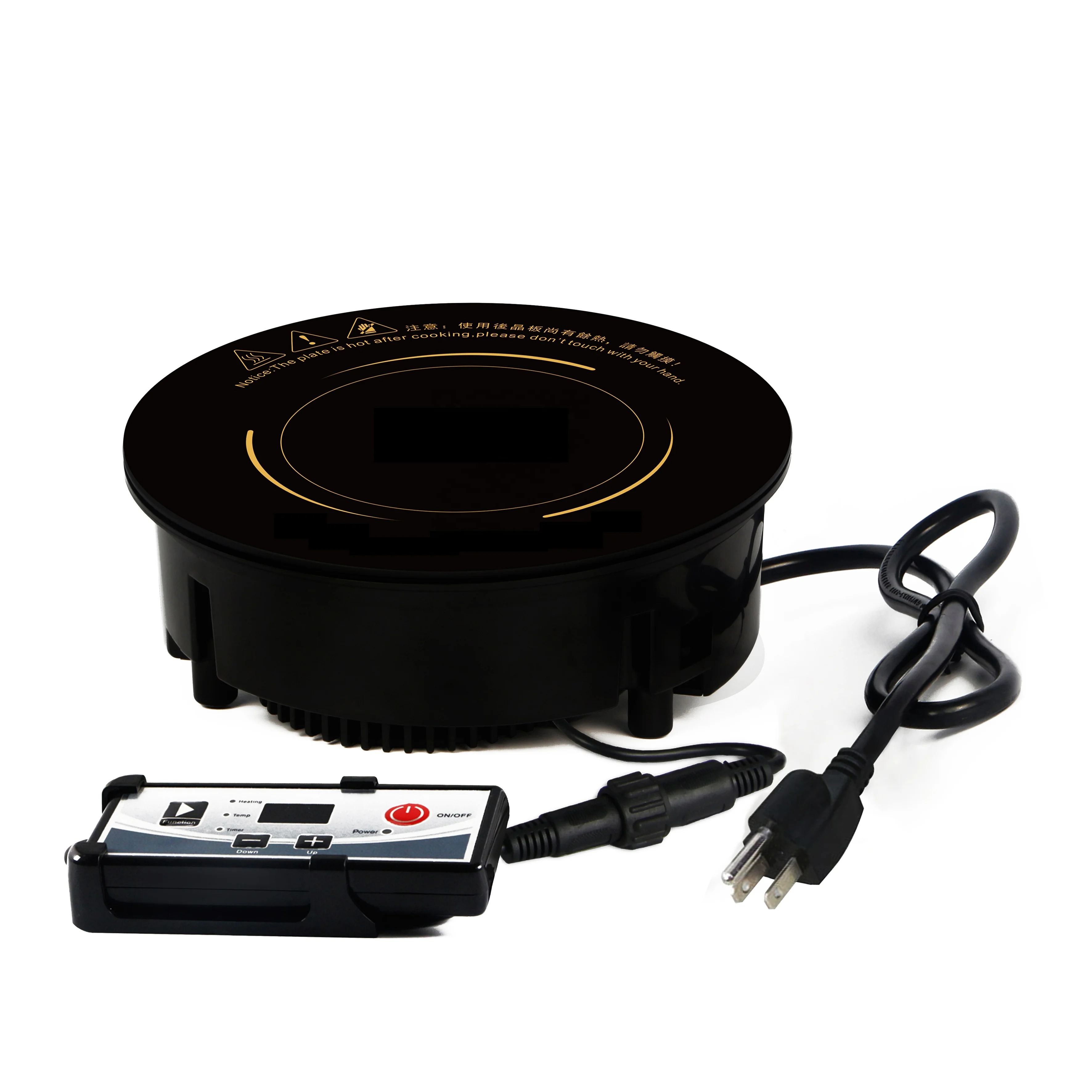 Hot Pot 800 1200 2000 2500 3000 Watt Commercial Hob Cooker Stove Round Induction Cooktop for
