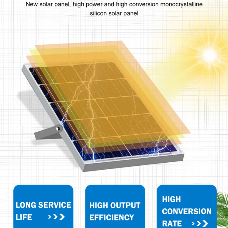Outdoor Waterproof IP66 50w 100w 150w 200w 300w Solar Reflector Led Garden Flood Light