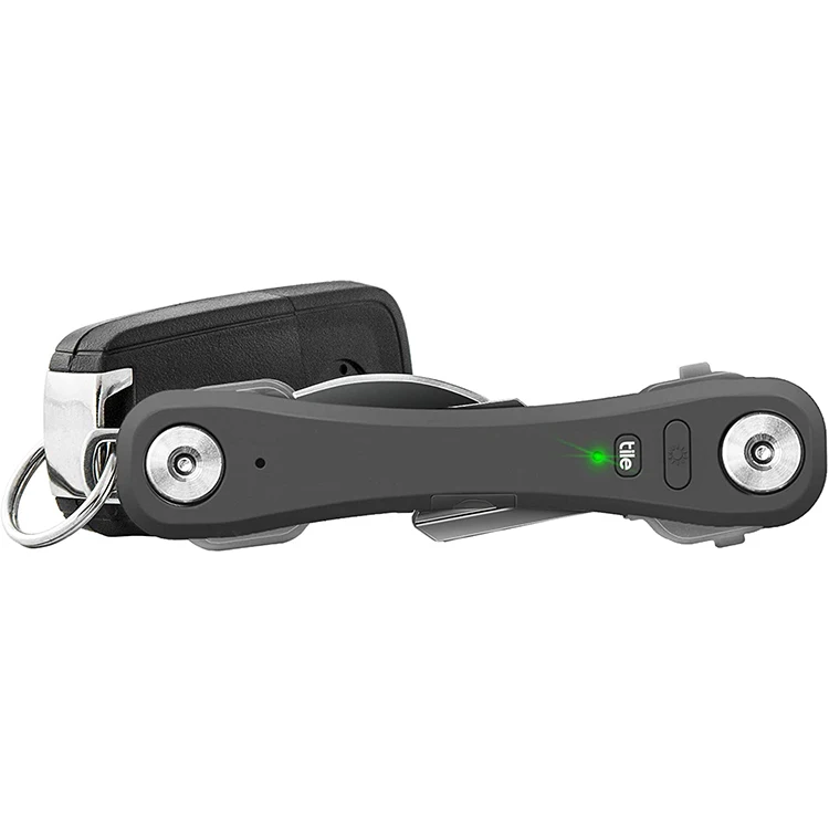 
Pocky Size Bulit in Bluethooth Tracker 10 Keys Flashlight Bottle Opener Keychain with Knife Accessorities 