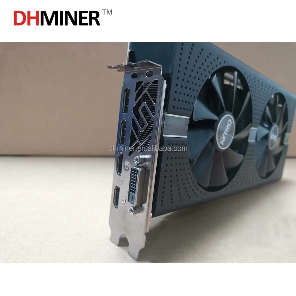 DDR5 256bit tarjeta de video GPU Computer Gaming Graphics Cards Radeon RX 580 8GB