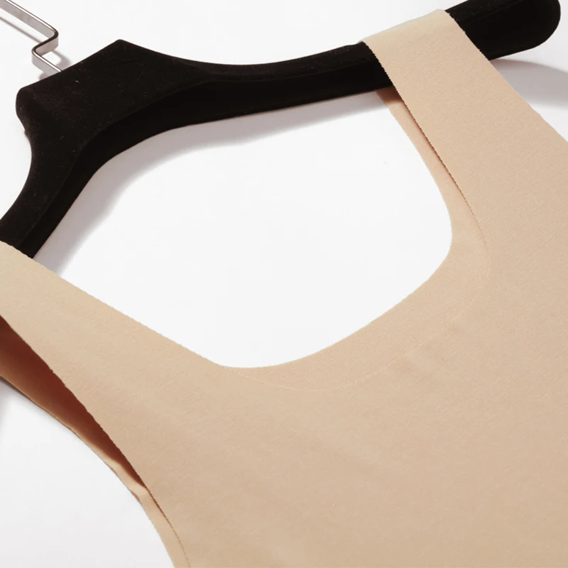 
Wholesale Sleeveless Sexy Crop Short Tops Tank Tops Solid Black Crop Women Tops Vest 