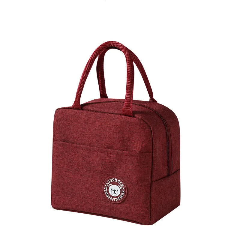 Wholesale hot sale large capacity waterproof insulation cooler storage portable  hand-held lunch picnic bag