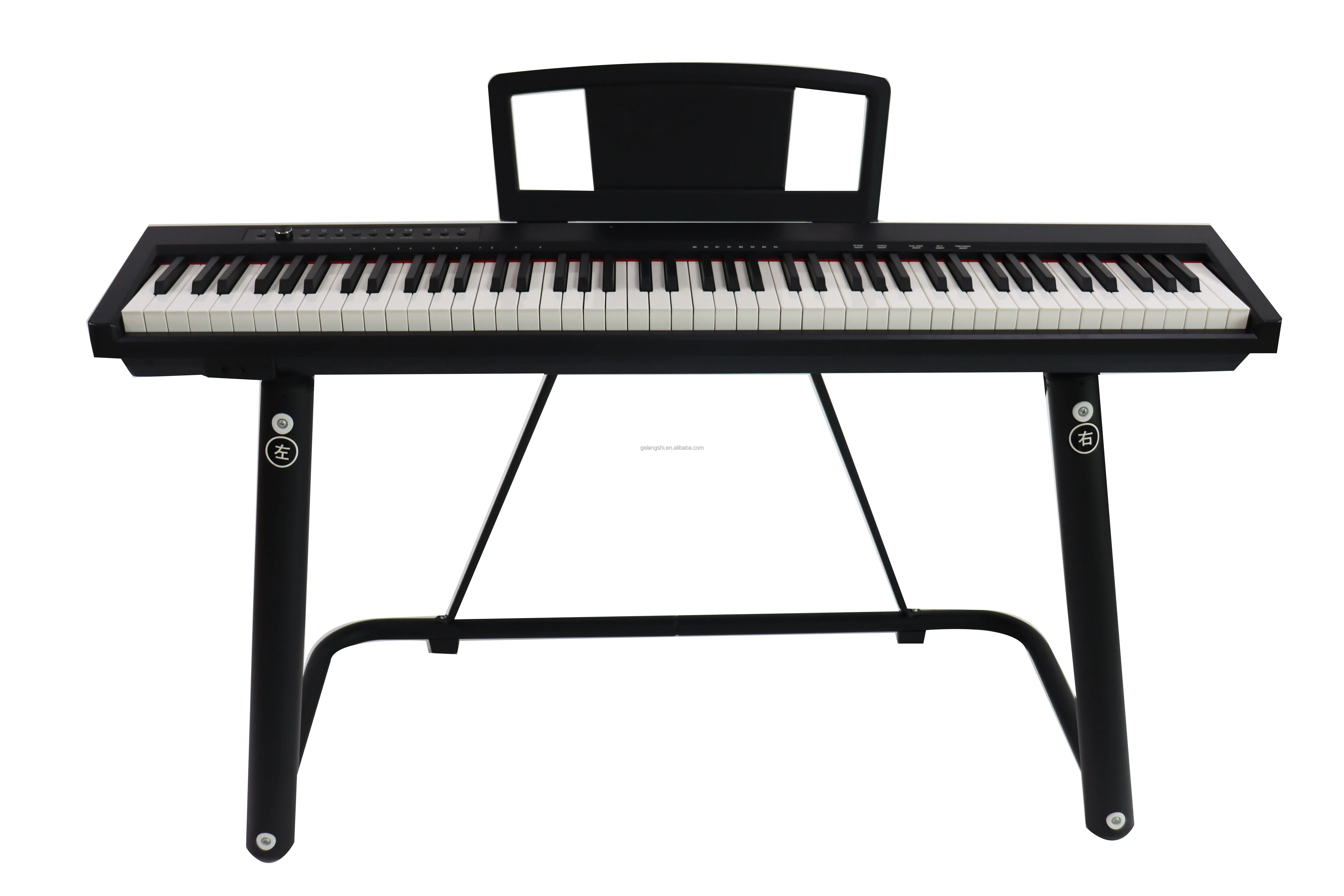 88 key digital pianos with semi weight keyboard