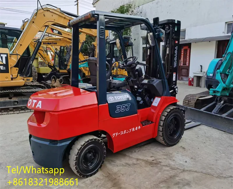 High Quality Toyota 3.5 ton Forklift Used 3.5 Ton Forklift Truck For Sale
