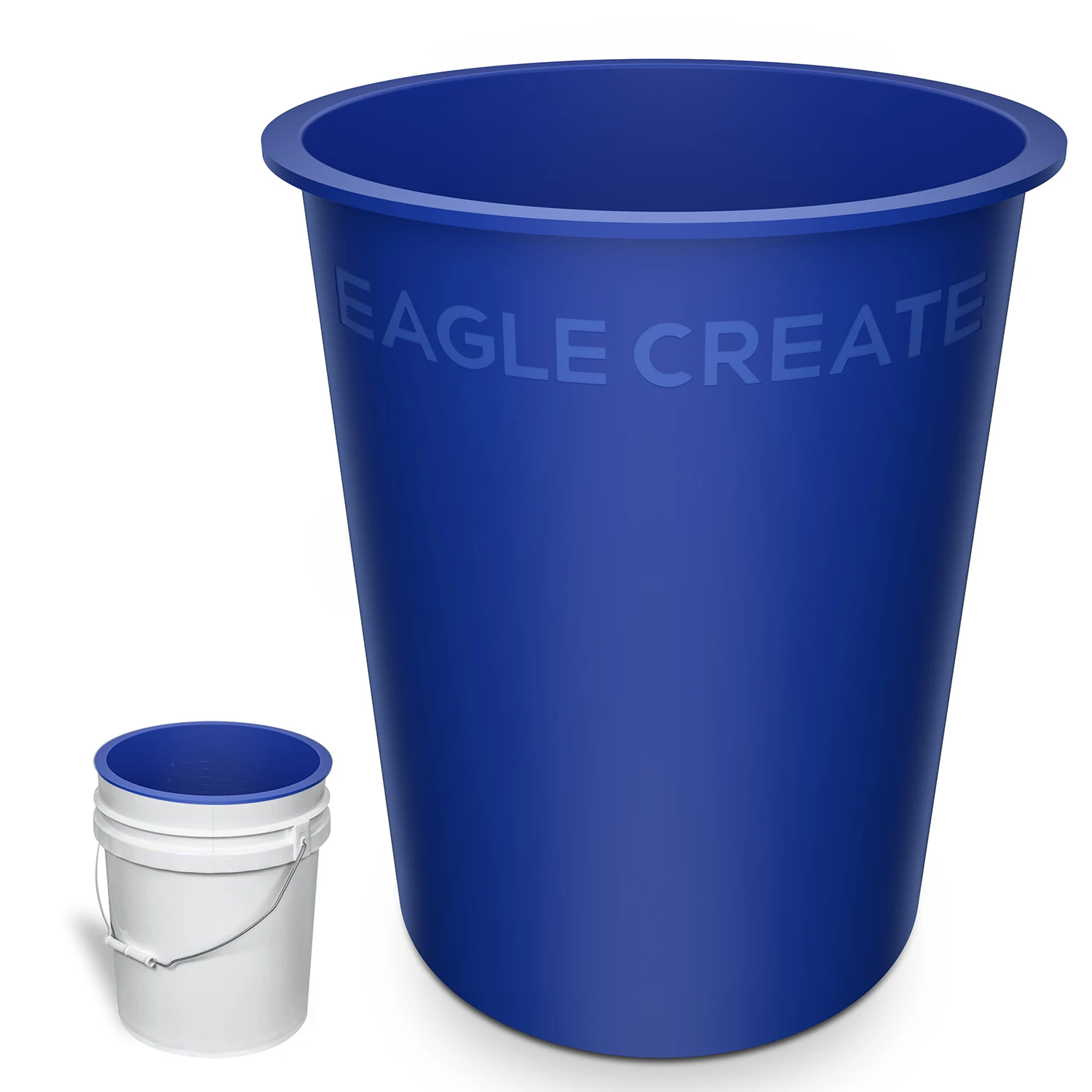 Flexible Bucket Liner for Mixing Liquid Heavy Duty Bucket Liner - Flexible, and Reusable Silicone Rubber - 5 Gallon