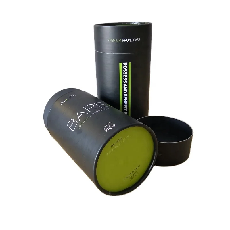 
Biodegradable Recycled Kraft Paper Cylinder Packaging Box,Custom Paper Cardboard Cylinder 