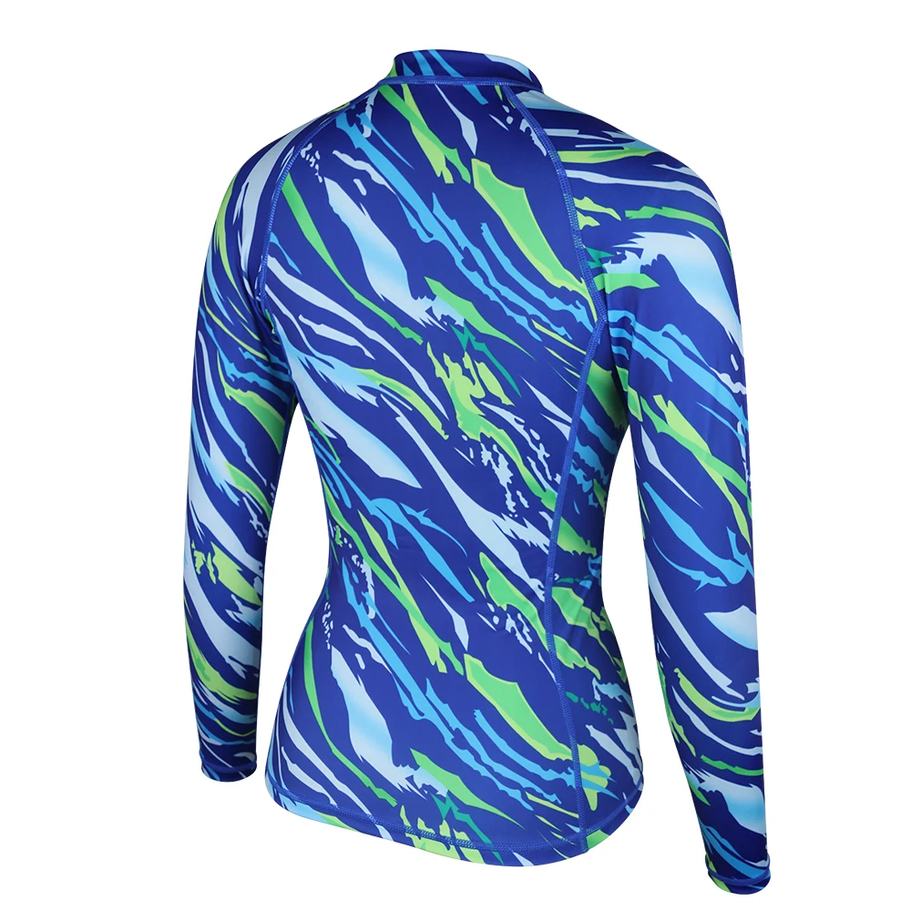 Hot selling Design Swimming Suit Women long sleeve Suit Woman rash guard wetsuit Swimwear
