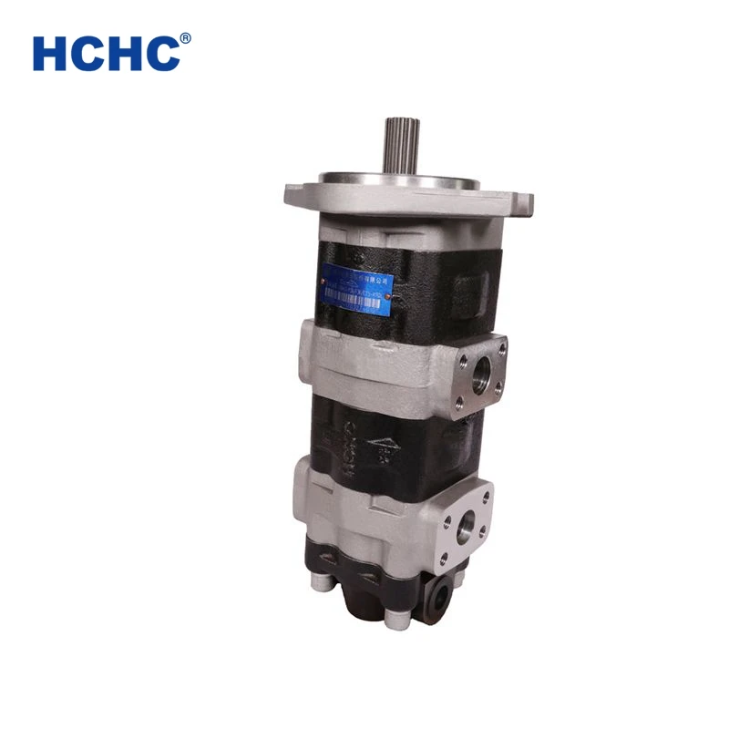 Chinese forklift hydraulic double gear pump Wholesale for crane excavator junk truck
