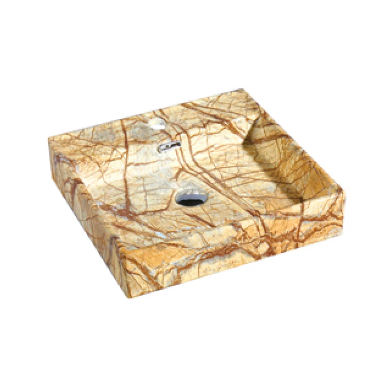 SS040-1184A Serene marble finish  wash basin  stone color Bathroom sink
