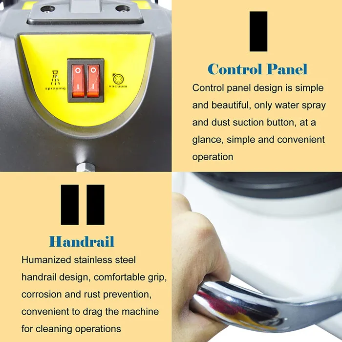 Professional Washing Sofa Dry and Wet Portable Steam Commercial Automatic Prices Carpet Cleaning Machine