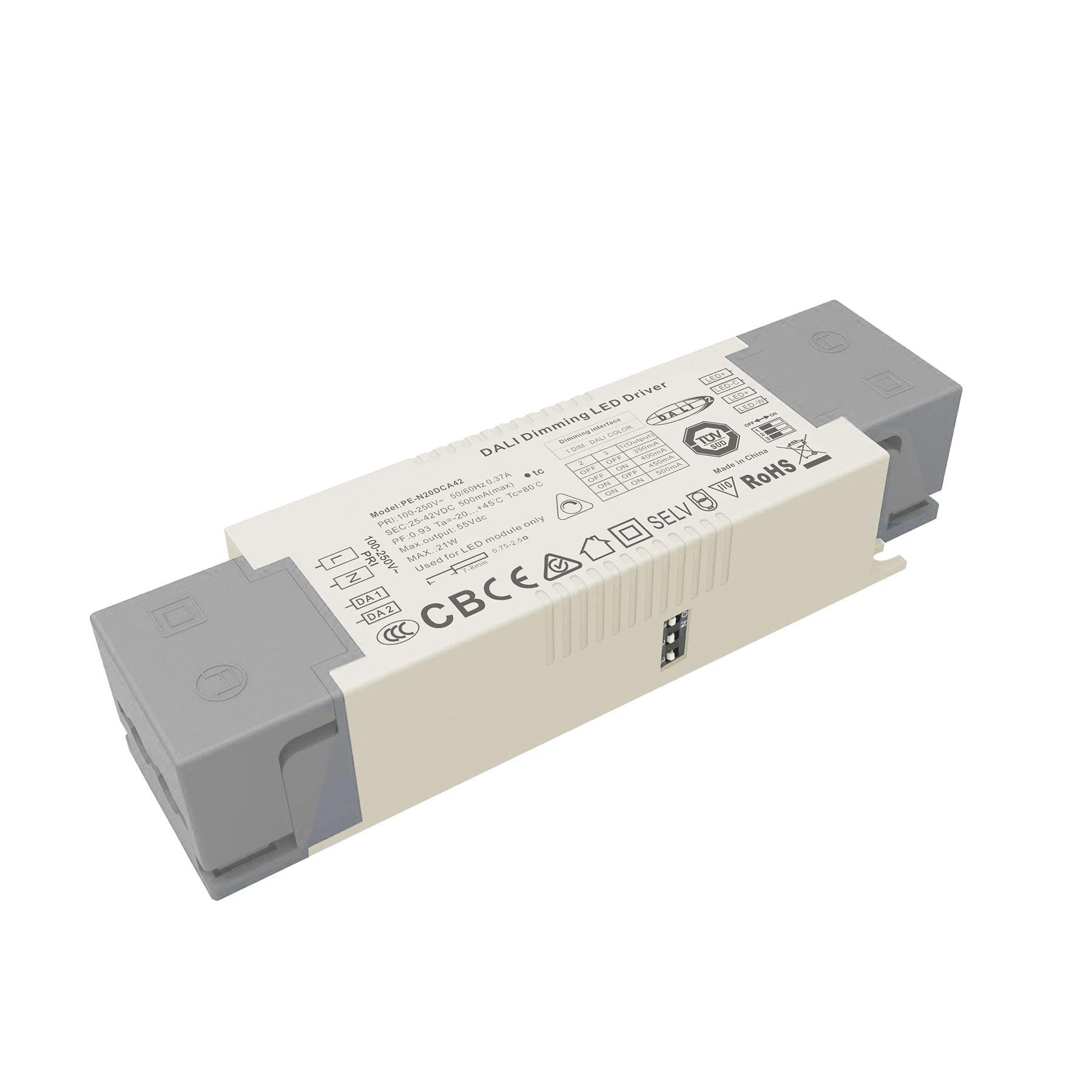 Светодиодный драйвер с регулируемой яркостью и постоянным током DALI мА 5 лет гарантии