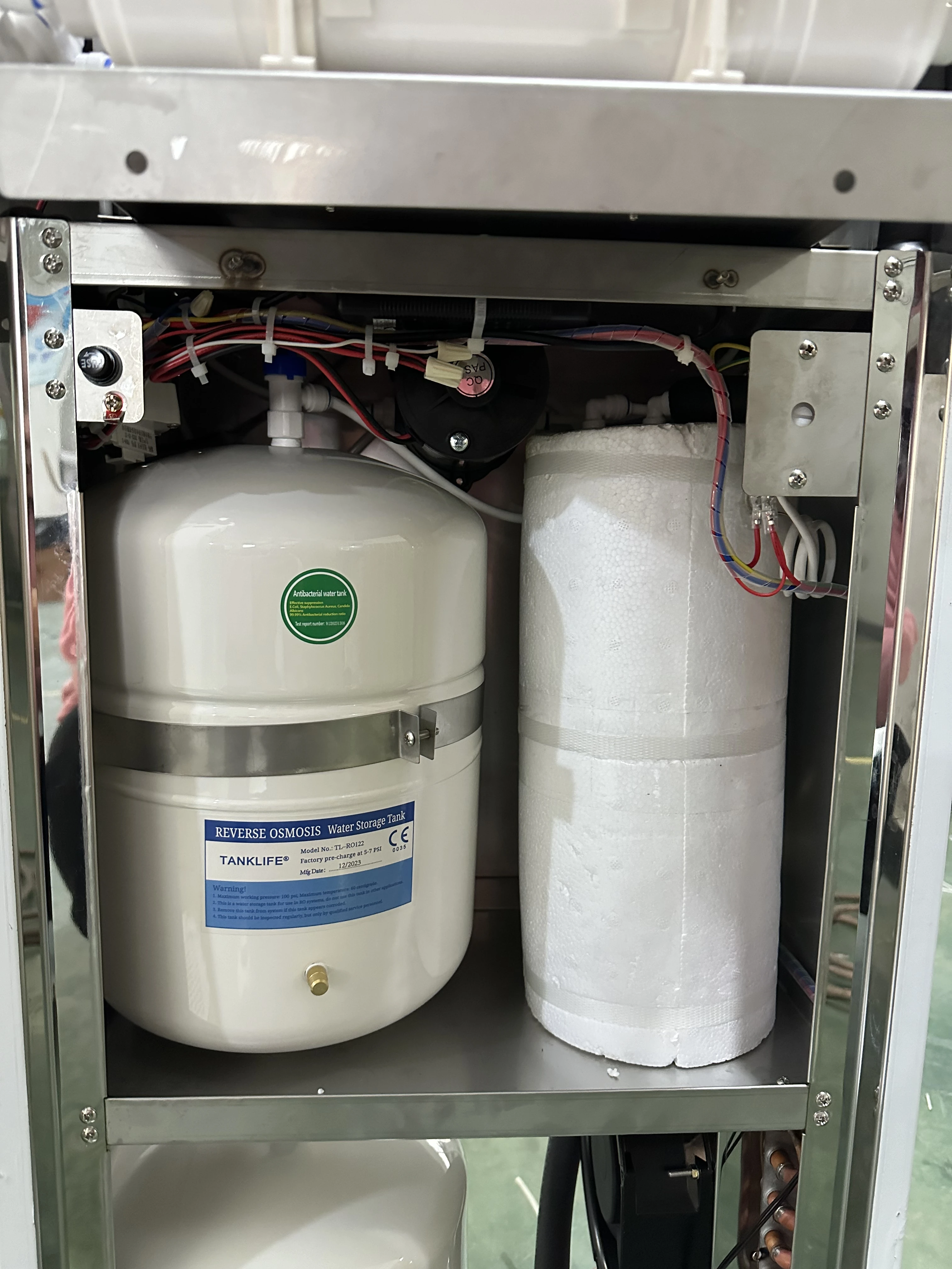 Reverse Osmosis Water drinking fountain school factory stainless steel water dispenser