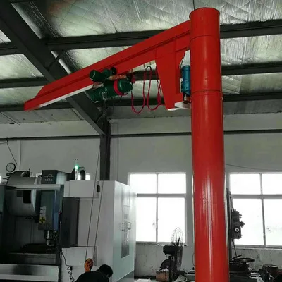 1ton 10ton pedestal column mounted jib crane cantilever swing arm jib crane