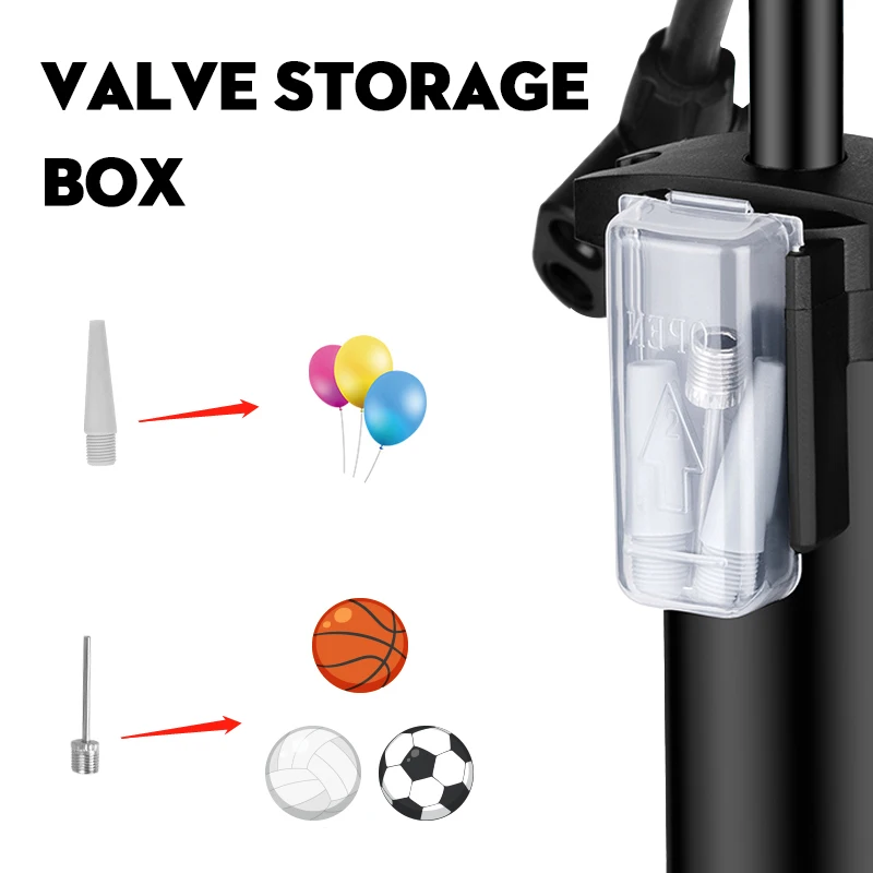 BM Wholesale Mountain Bicycle Pump Floor Type Bike Hand Pump with Best Price Hot Sell Mini Bike Pump with barometer