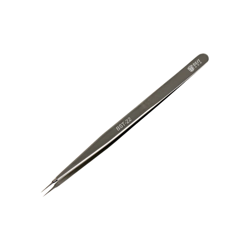 Eyelashes BEST- Tweezers Eyelash Extension Stainless Steel Antistatic Eyes Tweezers For False Eyelashes Extension Matt tweezers