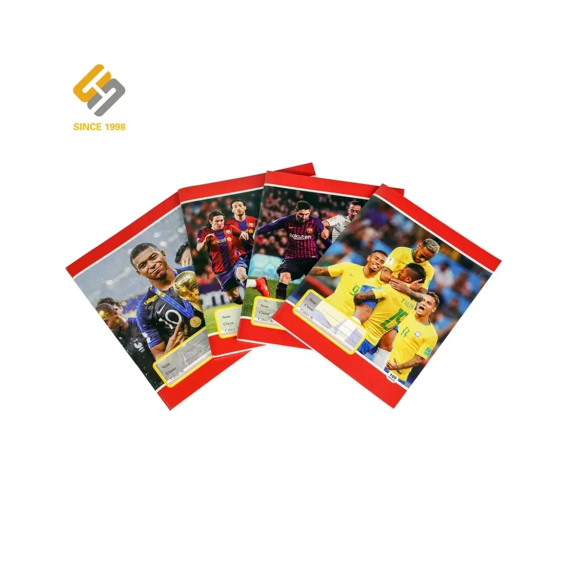 single line / french exercise school copybook a4