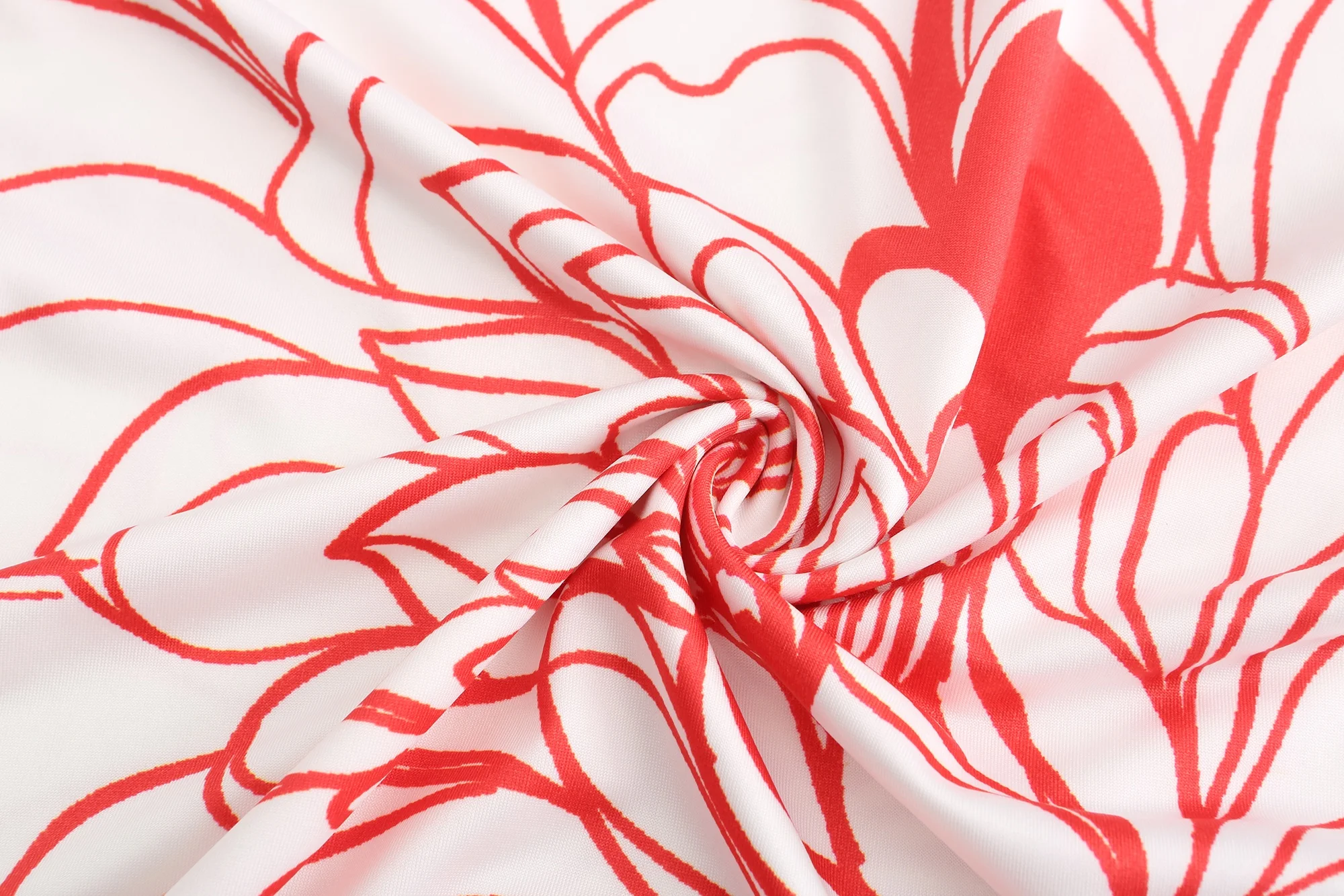 ladies all over printing plus size dress factory Oem Service  Dress long dress