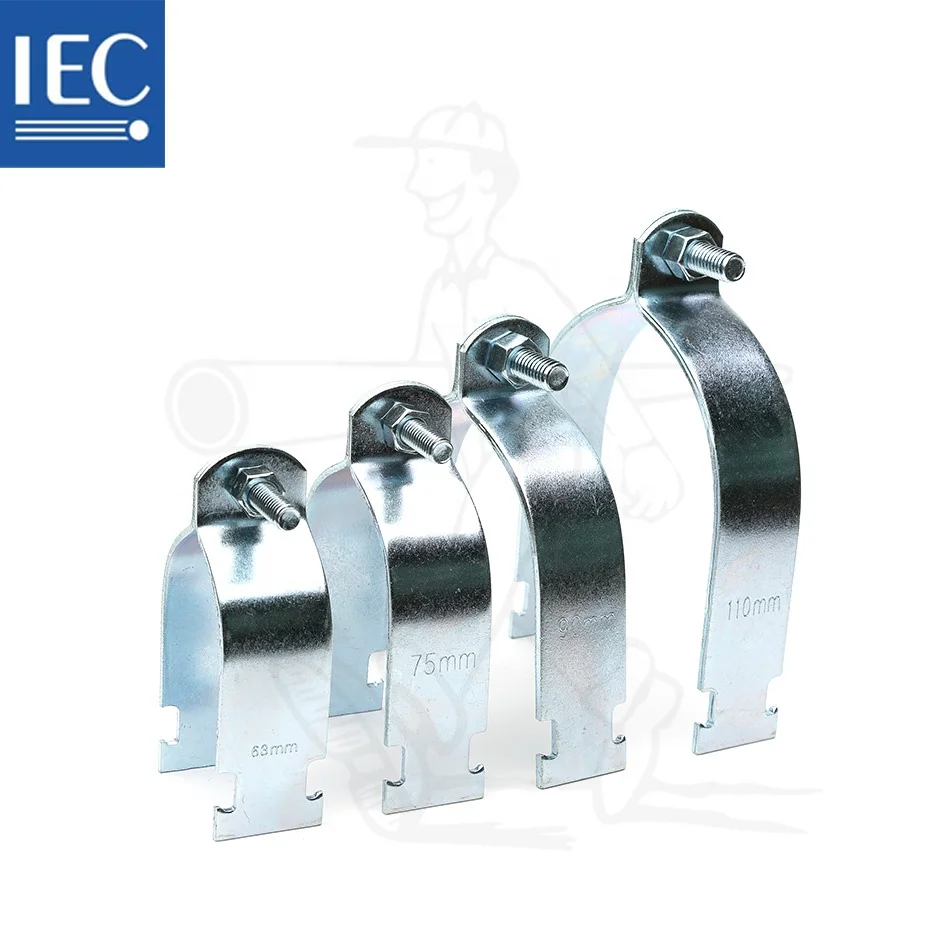 Abrazadera Strut RUC con perno Electrogalvanizada 20mm-110mm