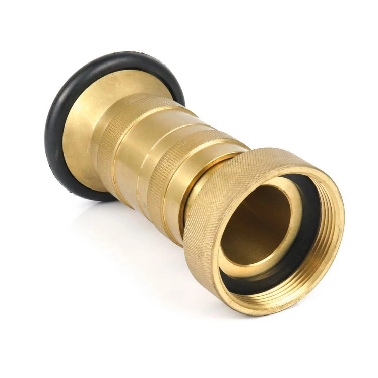 
Attractive Price Factory Manufacture Fire Spray Pressure Water Hose Brass Nozzle 