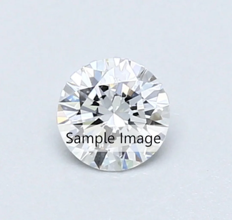 GP Tiny Round Brilliant cut Natural Diamonds 0.70mm-3.0mm sized Clear White DEFGH Full Cut Round Earth Mined Diamonds