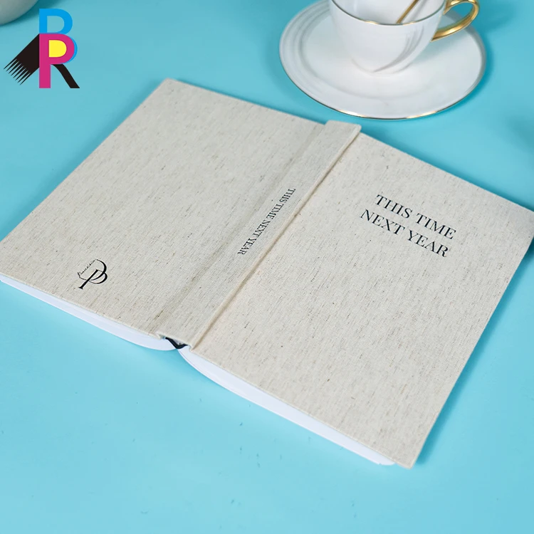 Logo Customized Journal Manufacturers Custom Hardback Blank Paper Journal Notebook